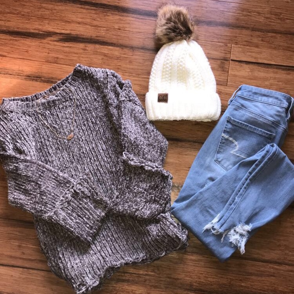Chenille sweater ✨SALE ✨